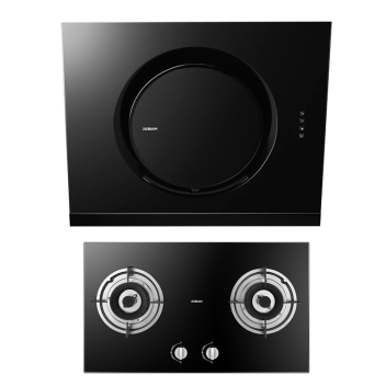 老板 烟灶套餐两件套 烟机 5107+灶具 7B19 液化气