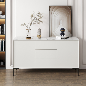 现代极简风岩板餐边柜 ZACBG-008