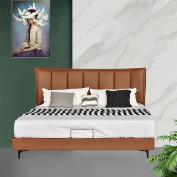 【城市之窗】现代轻奢风真皮软床 ZARCA-054-zayx