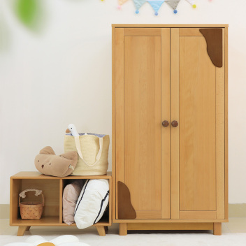 北欧风实木衣柜  ZAYG-001