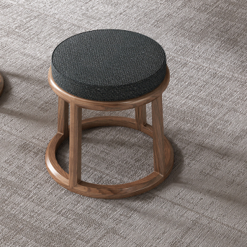 新中式实木茶凳 ZACD-001