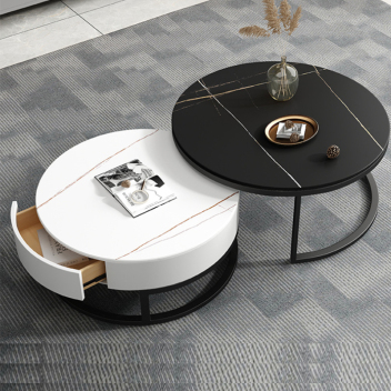 现代极简风岩板茶几 ZACJA-005-zayx