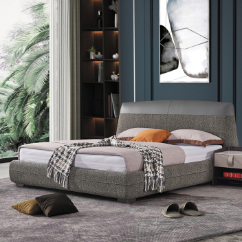 现代简约风纳帕皮革软床 ZARCA-033-zayx