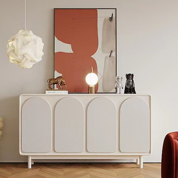现代奶油风餐边柜 ZACBG-011