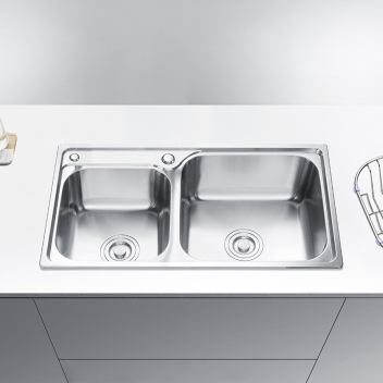 诺米 拉伸双水槽(反向) 9031207A